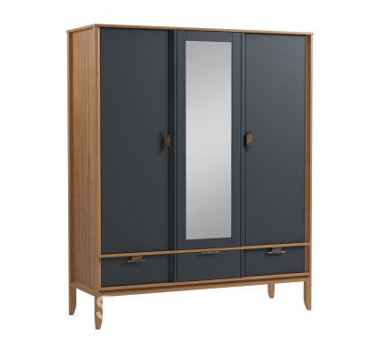 Шкаф трехдверный Бридж с зеркалом